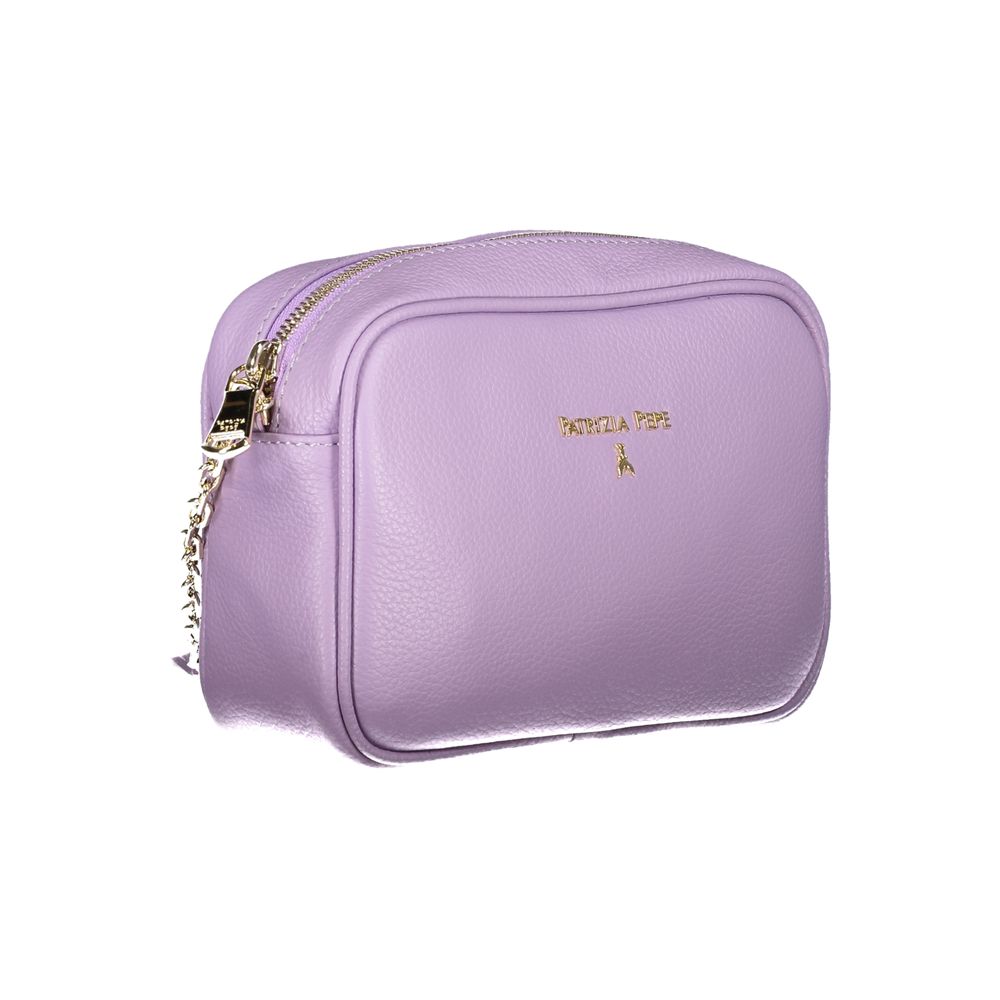 Bolso de mano de polietileno morado Patrizia Pepe