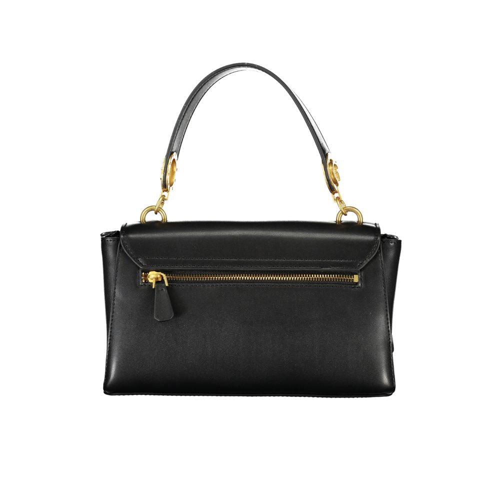 Bolso de mano de polietileno negro Guess Jeans