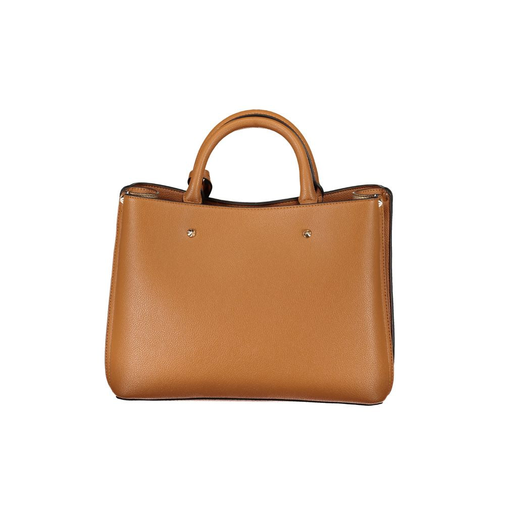 Sac à main Guess Jeans en polyéthylène marron