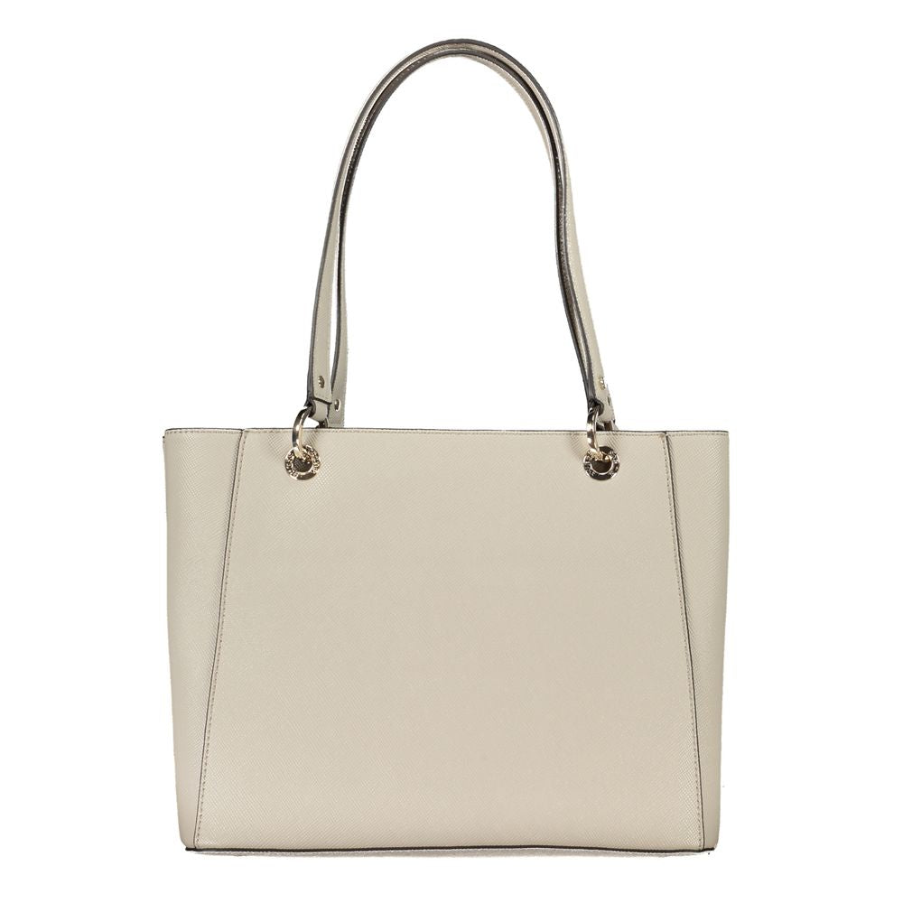 Sac à main Guess Jeans en polyéthylène beige