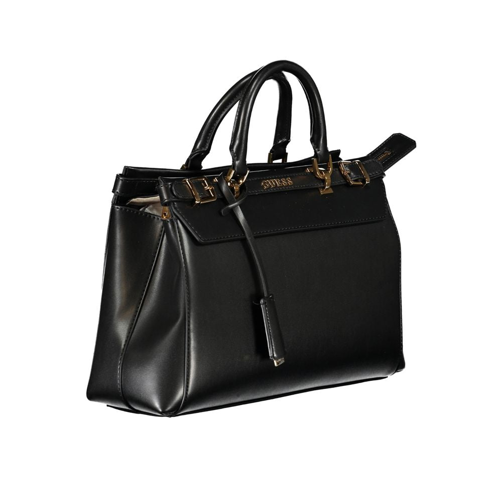 Sac à main Guess Jeans en polyéthylène noir