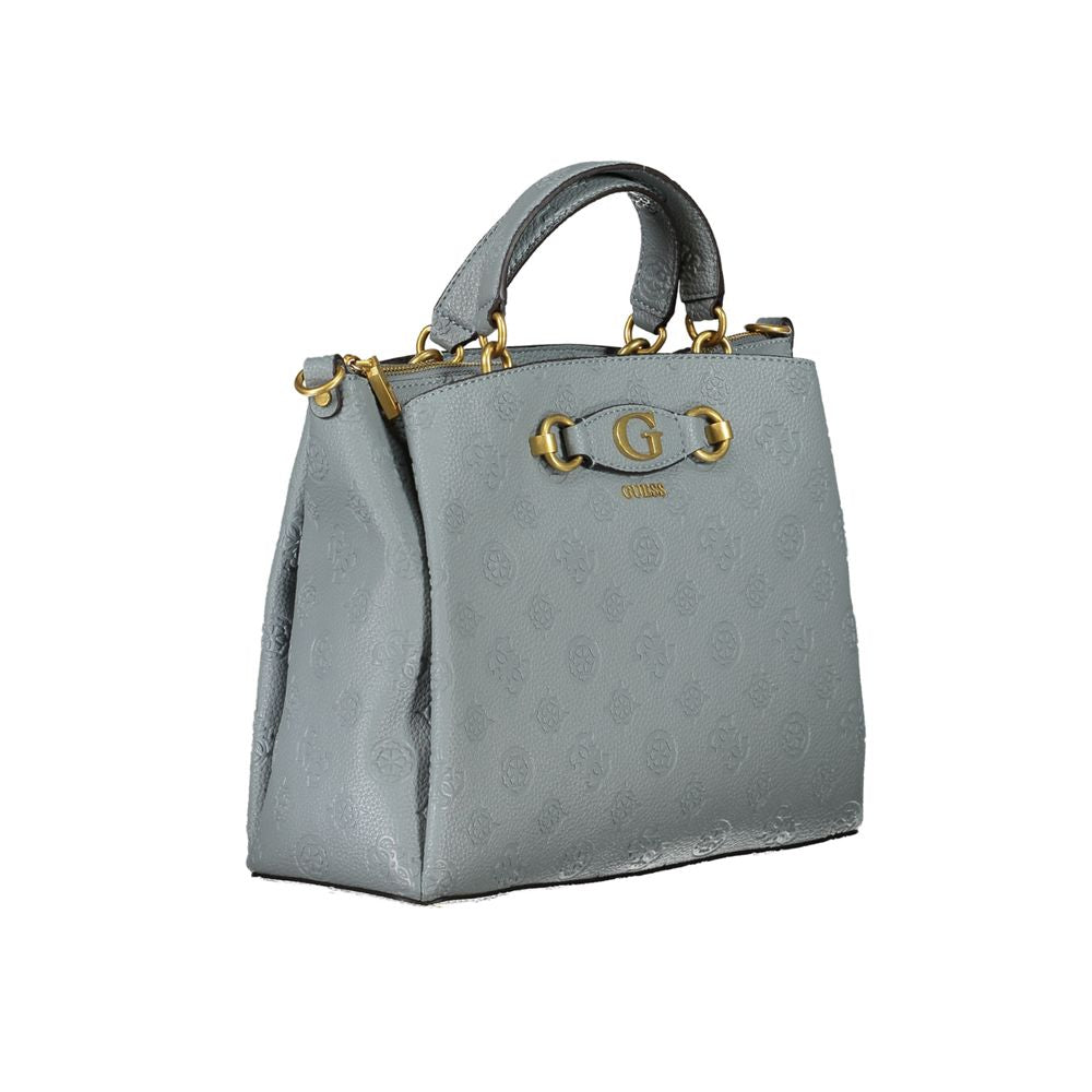 Sac à main Guess Jeans en polyéthylène bleu clair