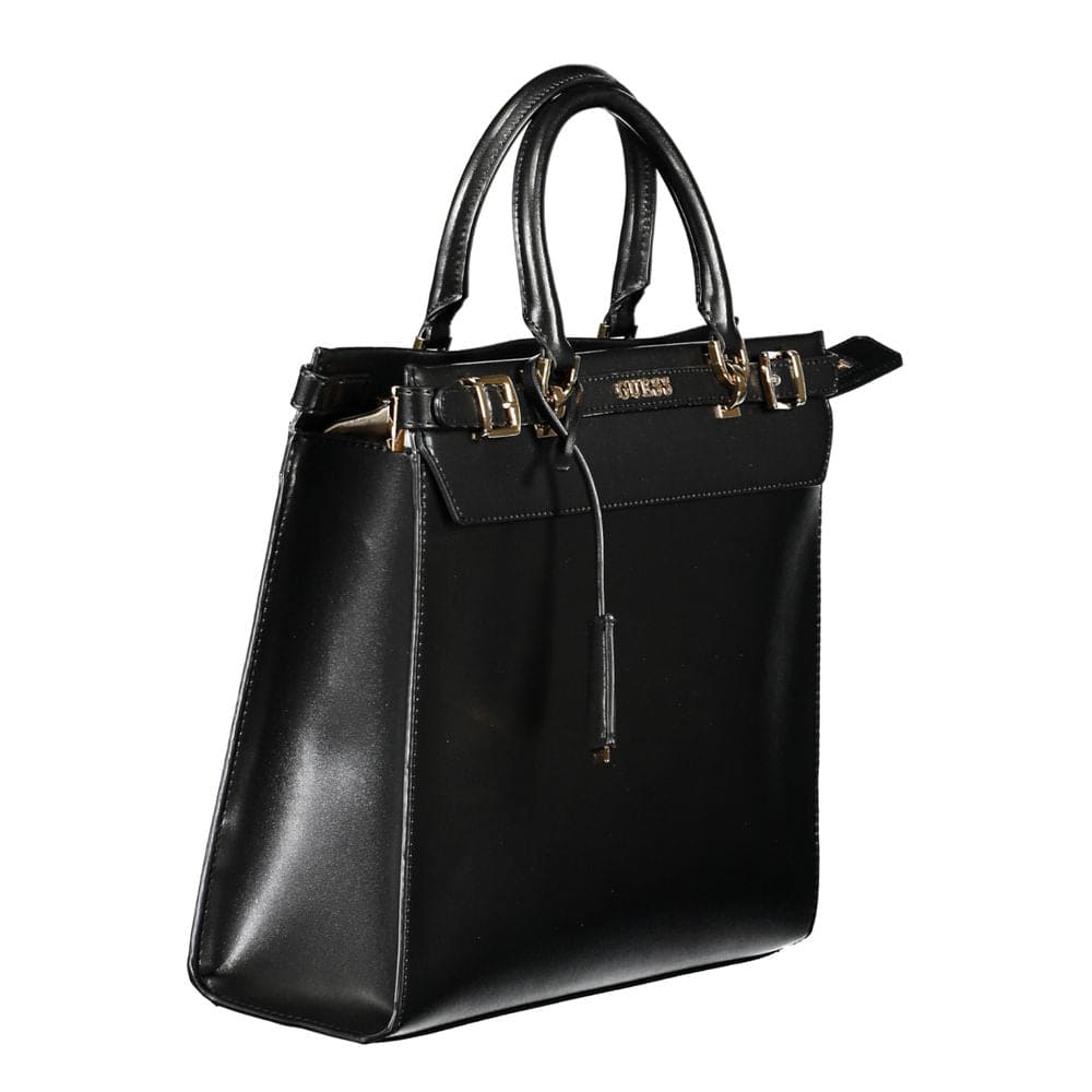 Sac à main Guess Jeans en polyéthylène noir