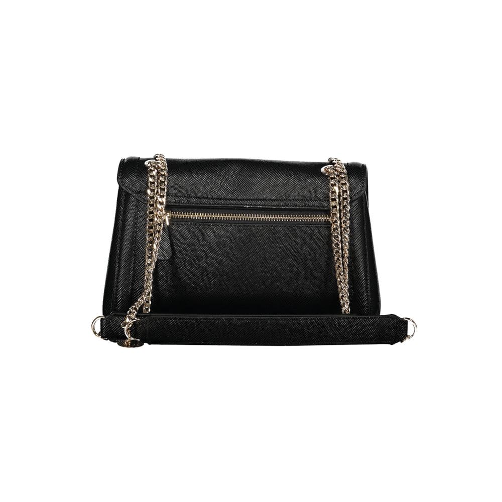 Bolso de mano de polietileno negro Guess Jeans