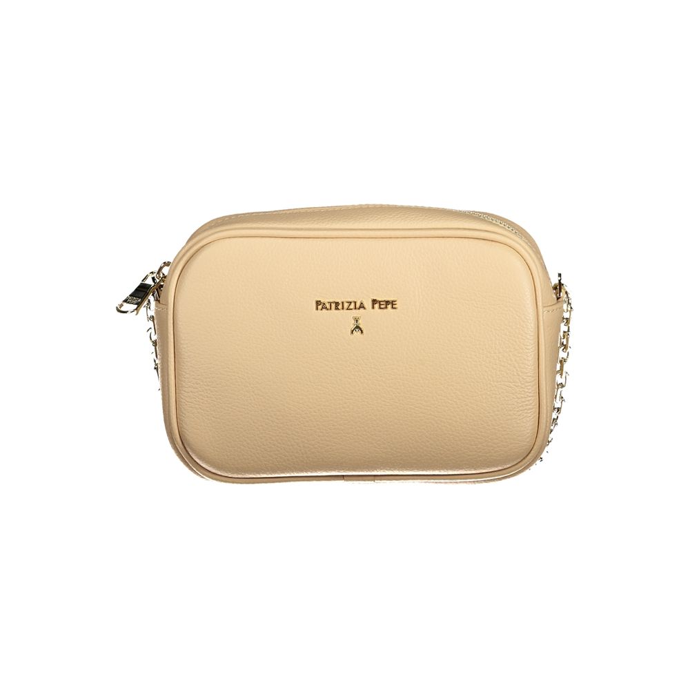 Patrizia Pepe Bolso De Piel Beige