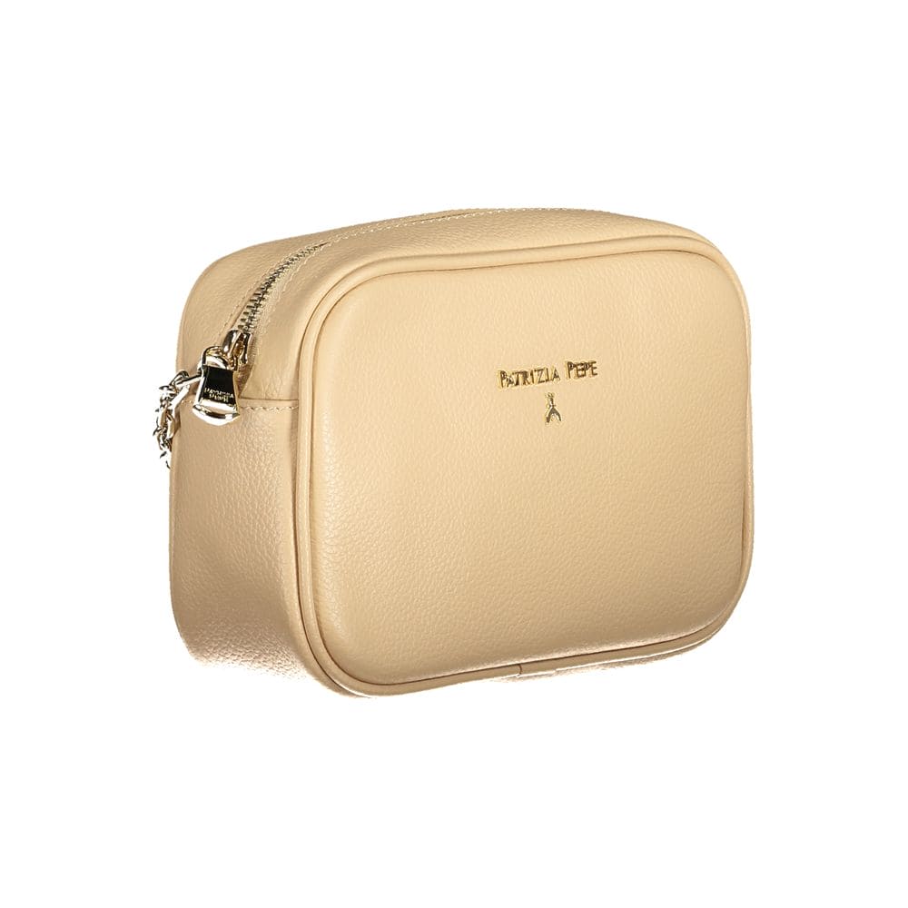 Patrizia Pepe Bolso De Piel Beige