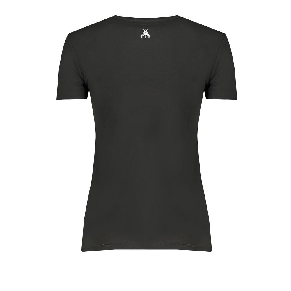 Haut et t-shirt en élasthanne noir Patrizia Pepe