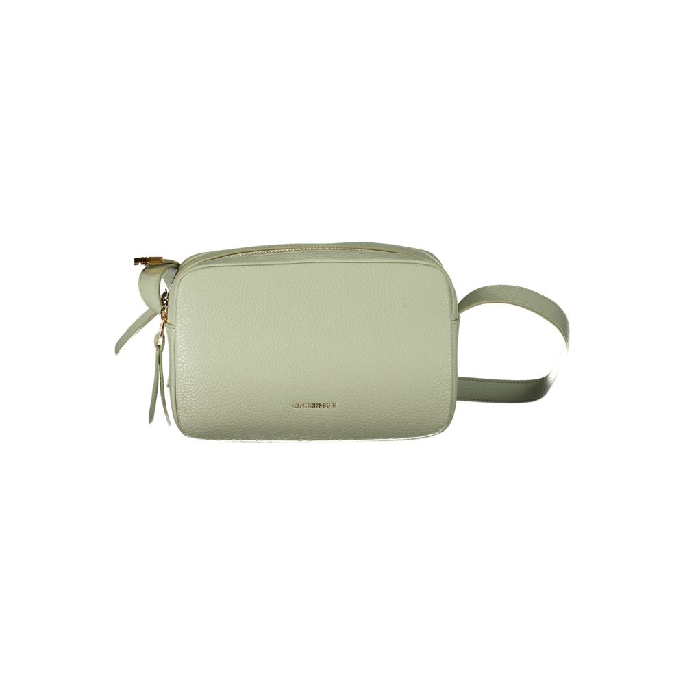 Bolso de mano de piel verde Coccinelle