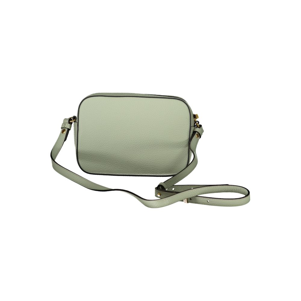 Bolso de mano de piel verde Coccinelle