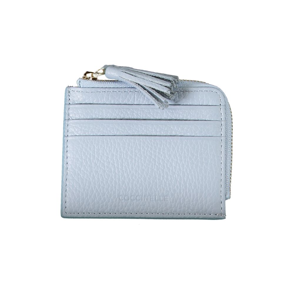 Coccinelle Light Blue Leather Wallet