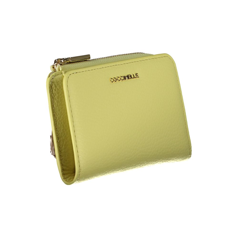 Coccinelle Yellow Leather Wallet