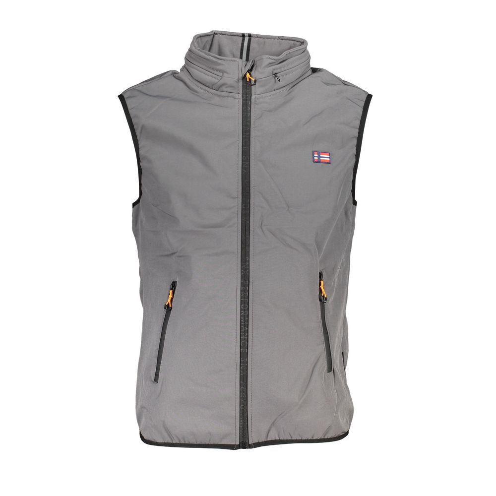 Veste en polyester gris Scuola Nautica