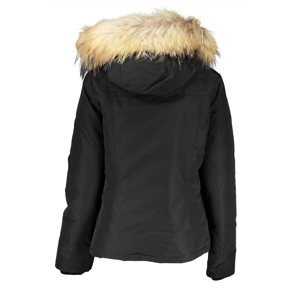 Vestes et manteaux en coton noir Woolrich