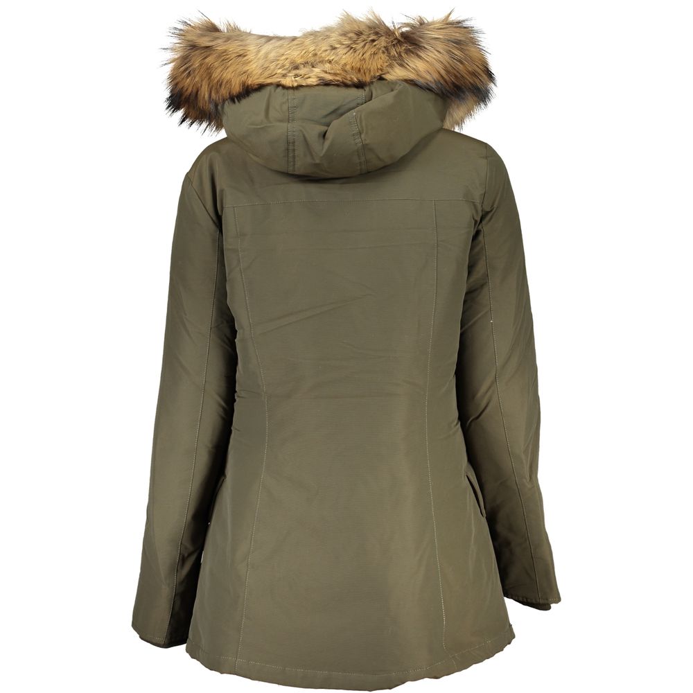 Chaquetas y abrigos de algodón verde de Woolrich