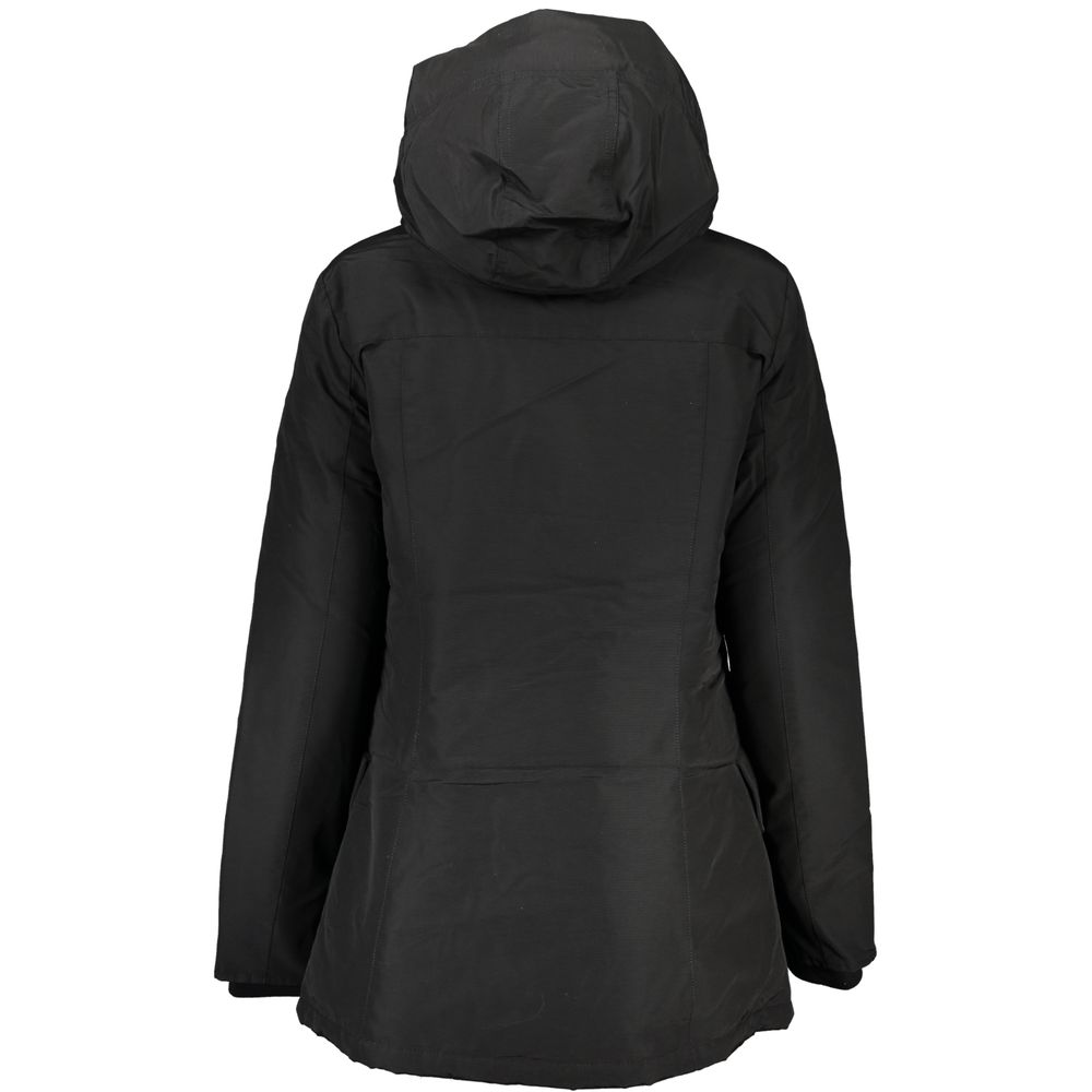 Chaquetas y abrigos de algodón negros de Woolrich