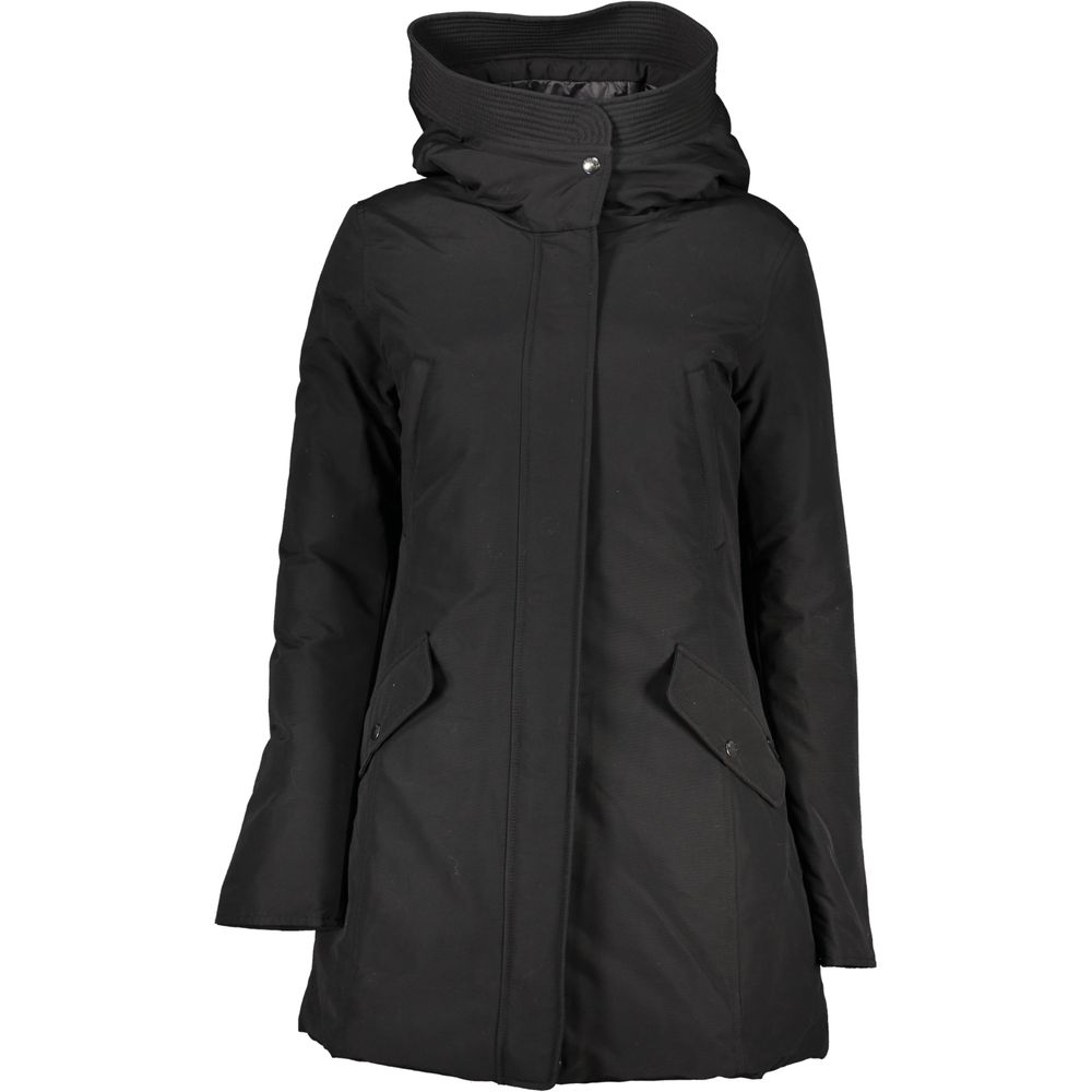 Vestes et manteaux en coton noir Woolrich