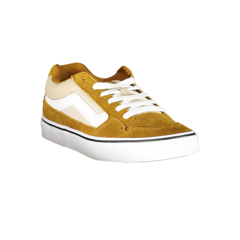 Baskets Vans en polyester jaune