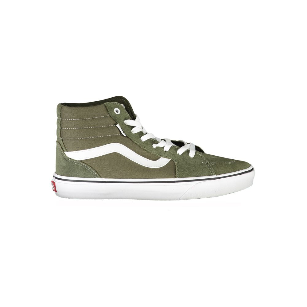 Baskets Vans en polyester vert