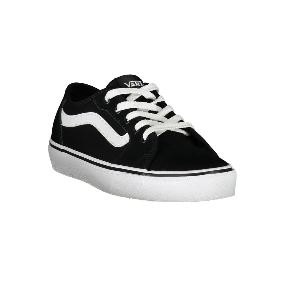 Baskets Vans en polyester noir