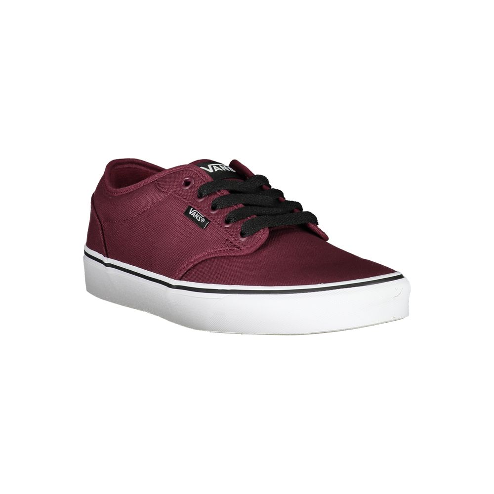 Baskets Vans en polyester rouge