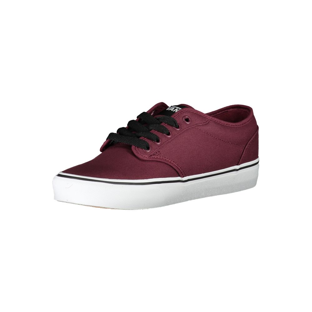 Baskets Vans en polyester rouge