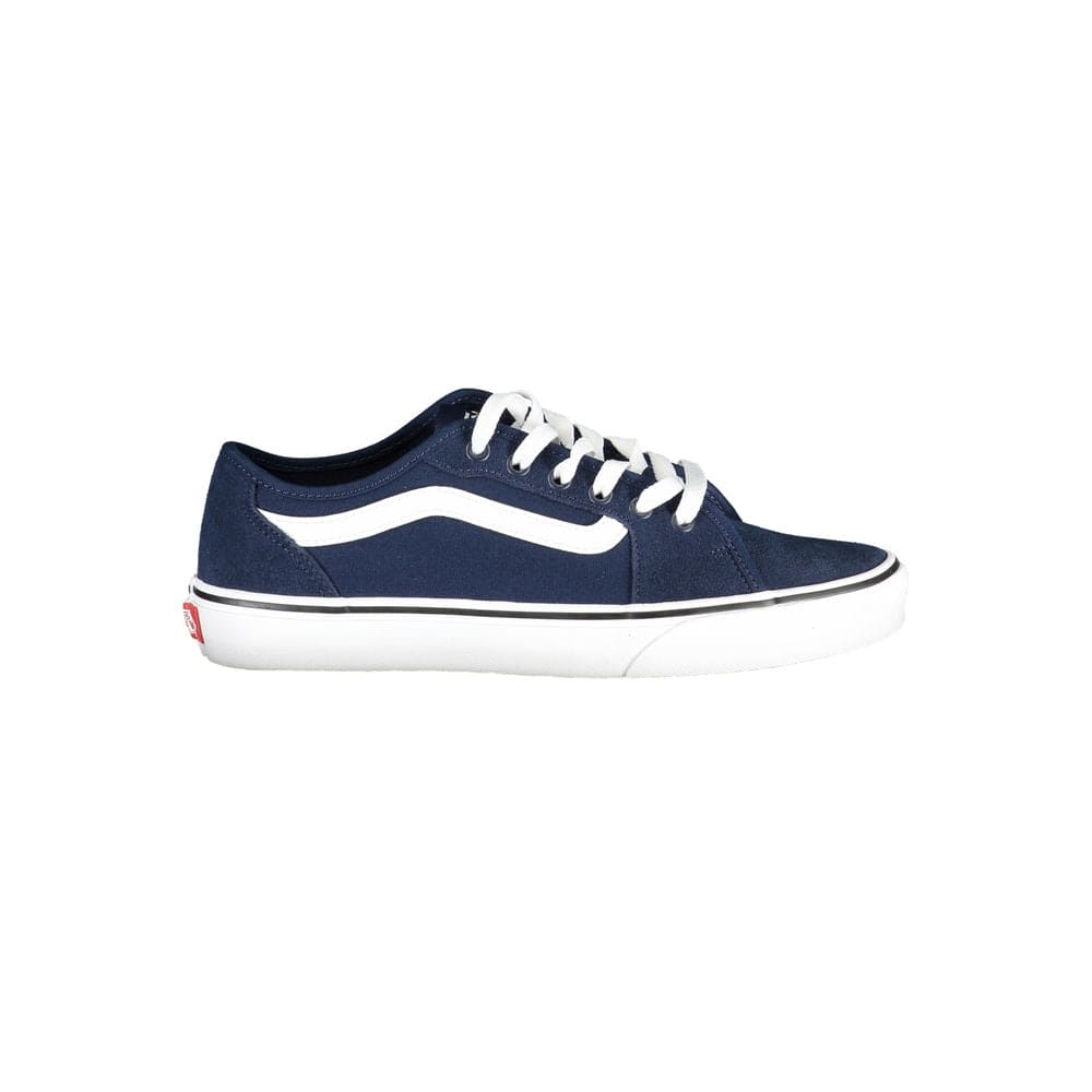 Baskets Vans en polyester bleu