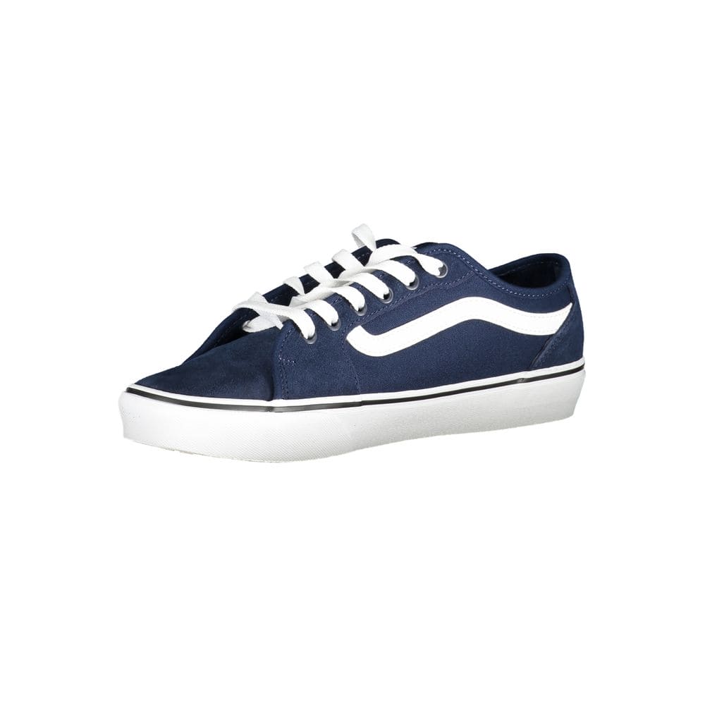 Baskets Vans en polyester bleu