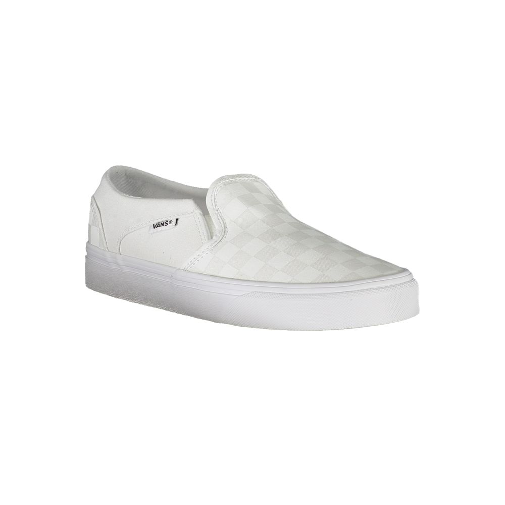 Baskets Vans en polyester blanc