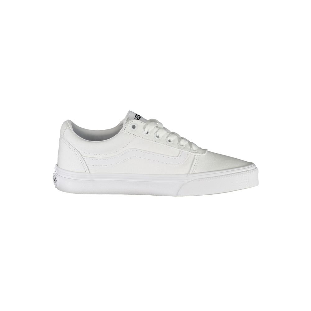 Baskets Vans en polyester blanc