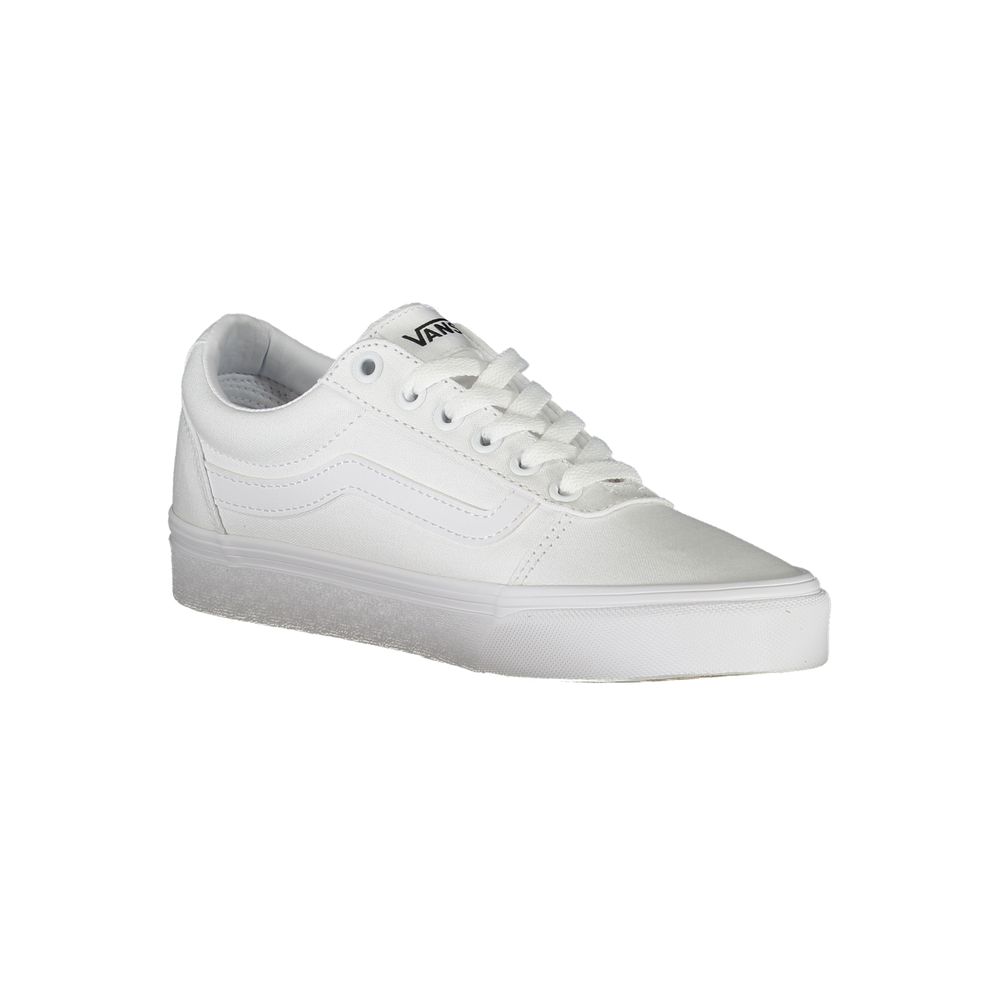 Baskets Vans en polyester blanc