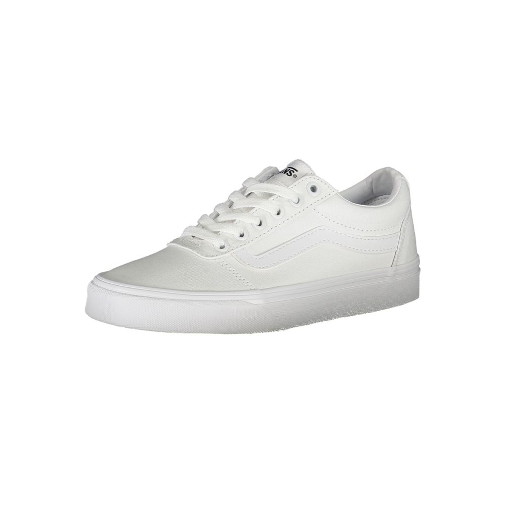 Baskets Vans en polyester blanc