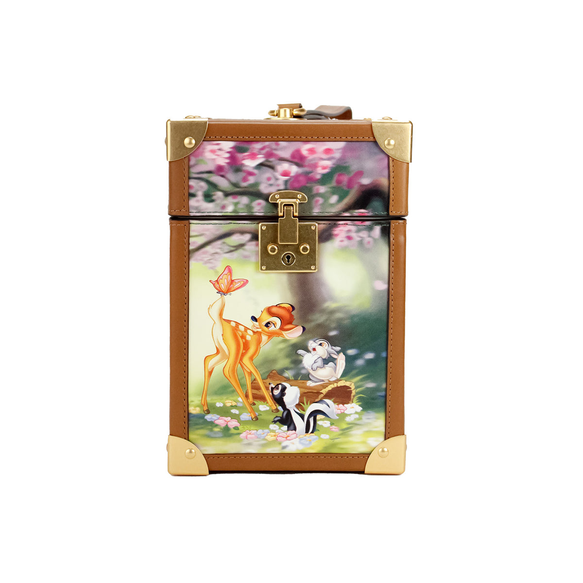 Bolso de mano con asa superior de PVC con estampado 3D de Bambi de Kate Spade Disney