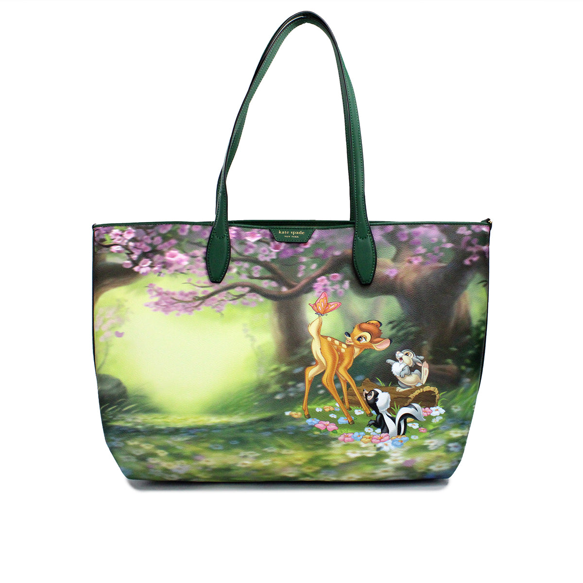 Sac à main fourre-tout en toile enduite Kate Spade Disney Sutton Bambi