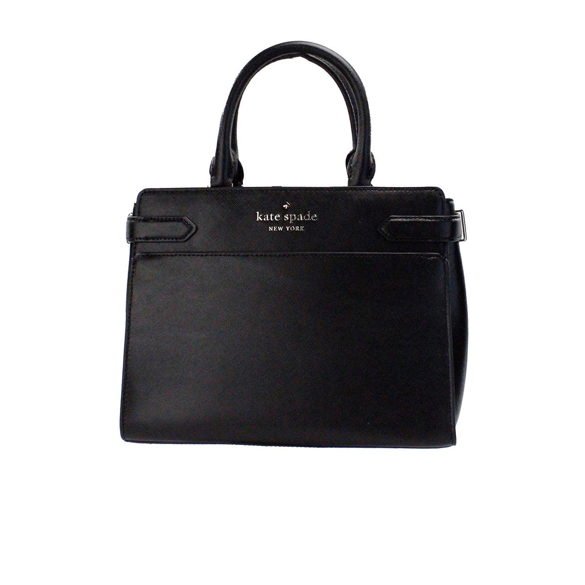 Sac à main Kate Spade Staci Medium en cuir saffiano noir