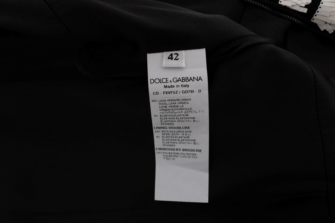 Robe fourreau rayée sans manches Dolce &amp; Gabbana