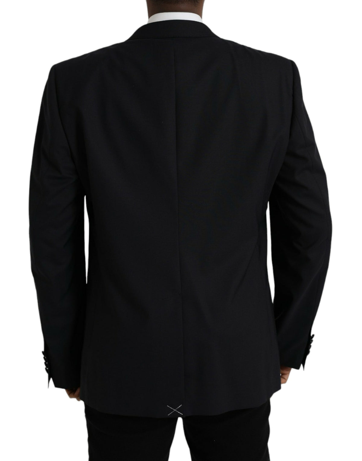 Blazer de botonadura sencilla MARTINI azul de Dolce &amp; Gabbana