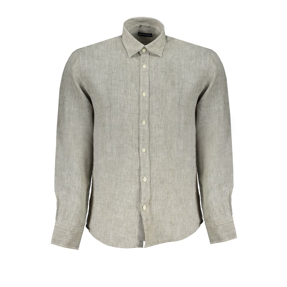 Camisa de lino gris de North Sails