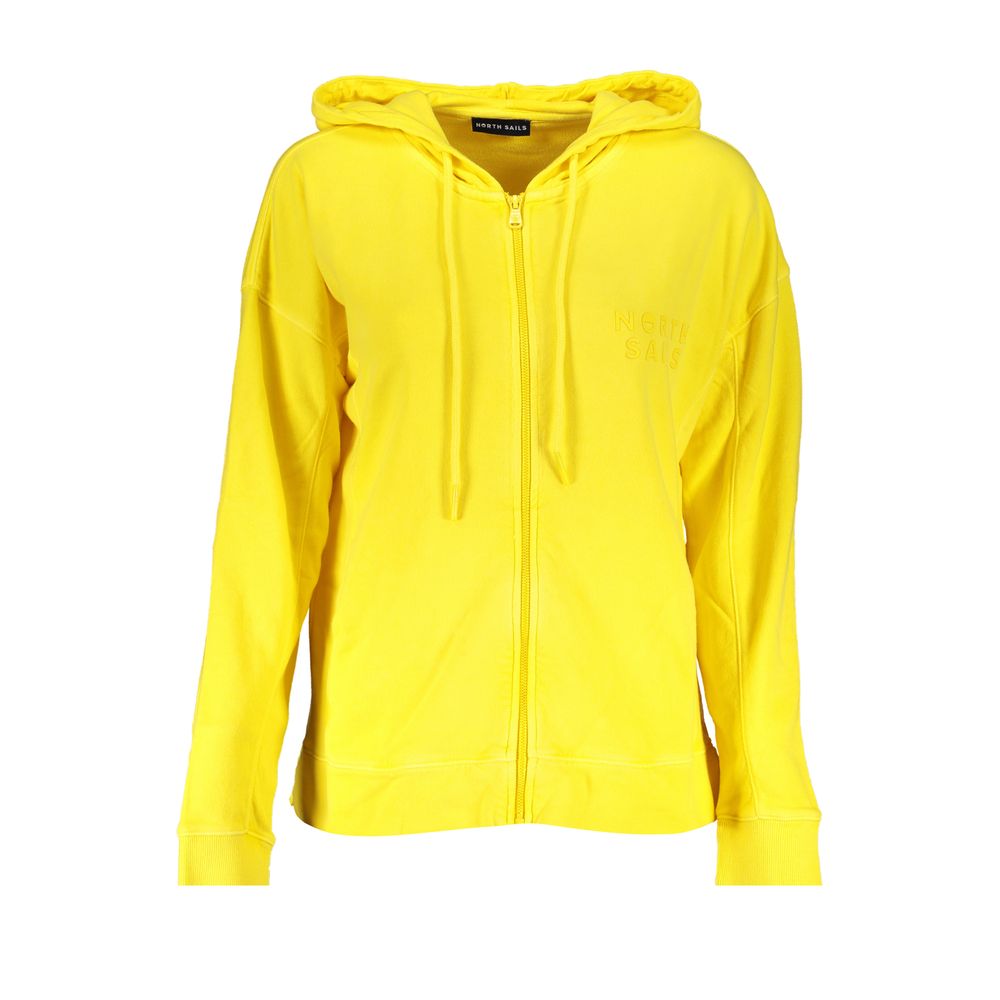 Pull en coton jaune North Sails