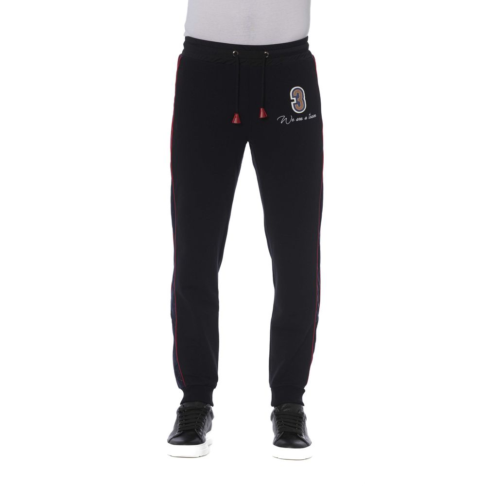 Jean et pantalon en coton noir Trussardi