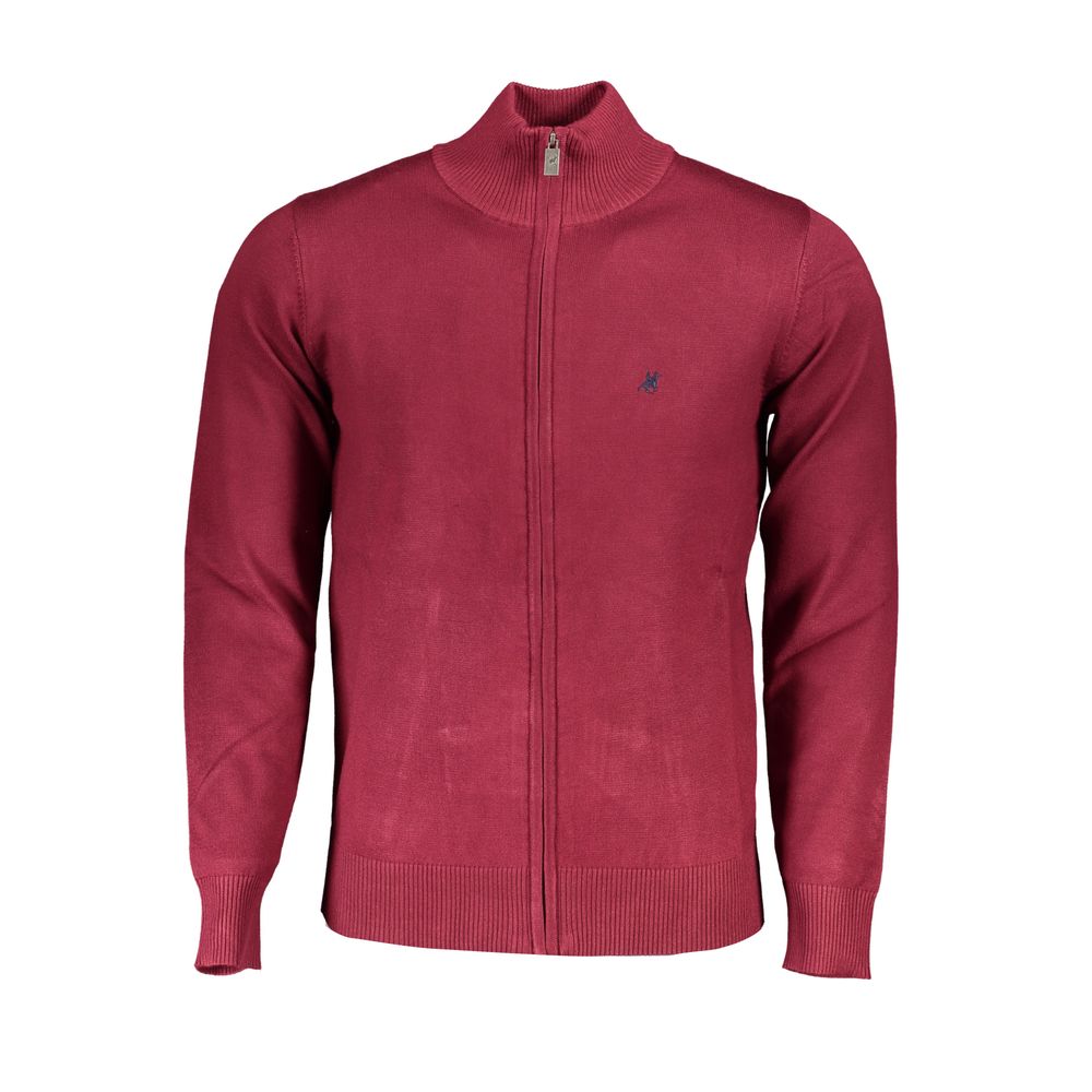 Pull US Grand Polo en nylon rouge