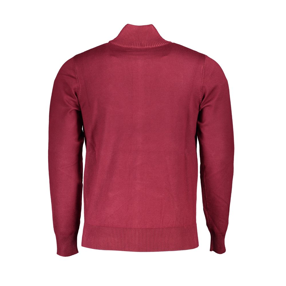 Pull US Grand Polo en nylon rouge