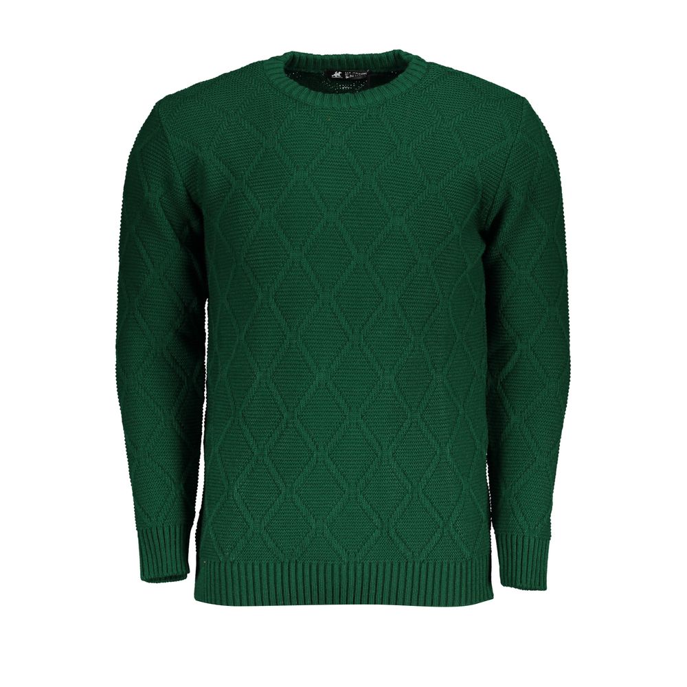 Pull en tissu vert US Grand Polo