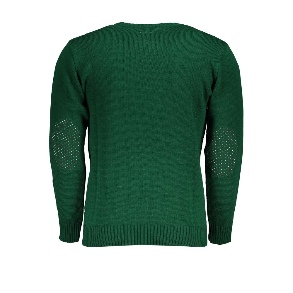 Pull en tissu vert US Grand Polo