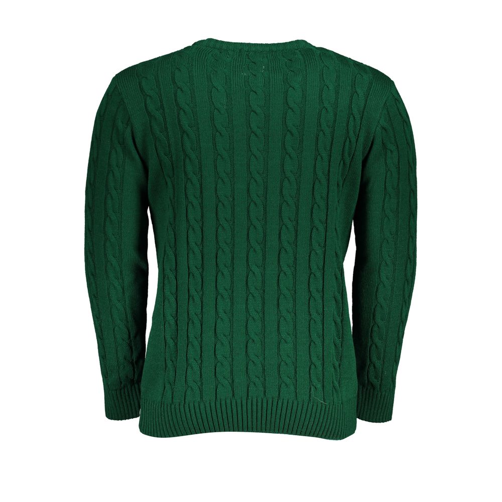 Pull en tissu vert US Grand Polo