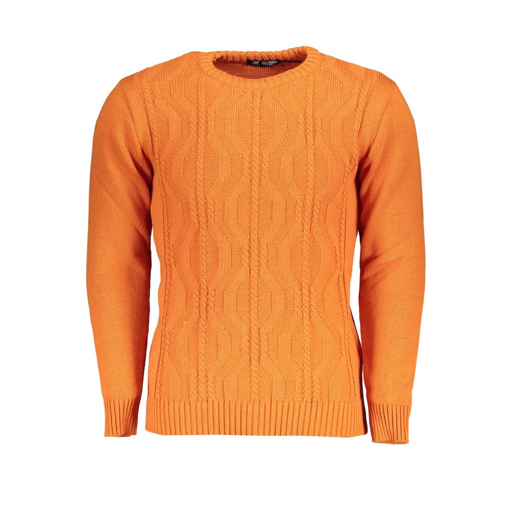 Pull en tissu orange US Grand Polo