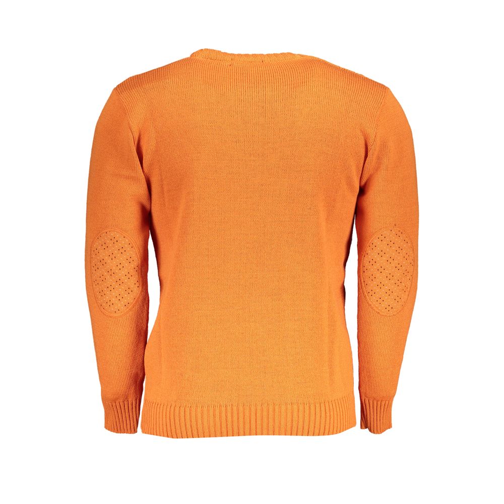 Pull en tissu orange US Grand Polo