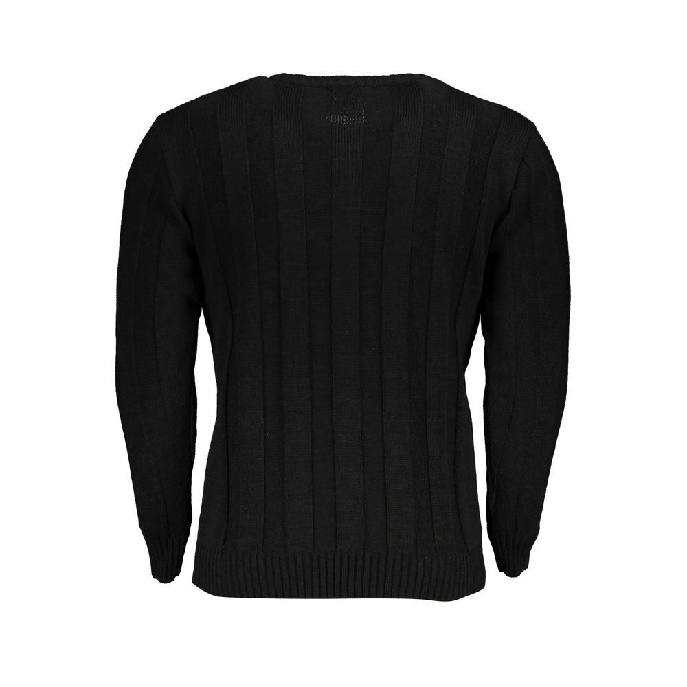 Pull en tissu noir US Grand Polo