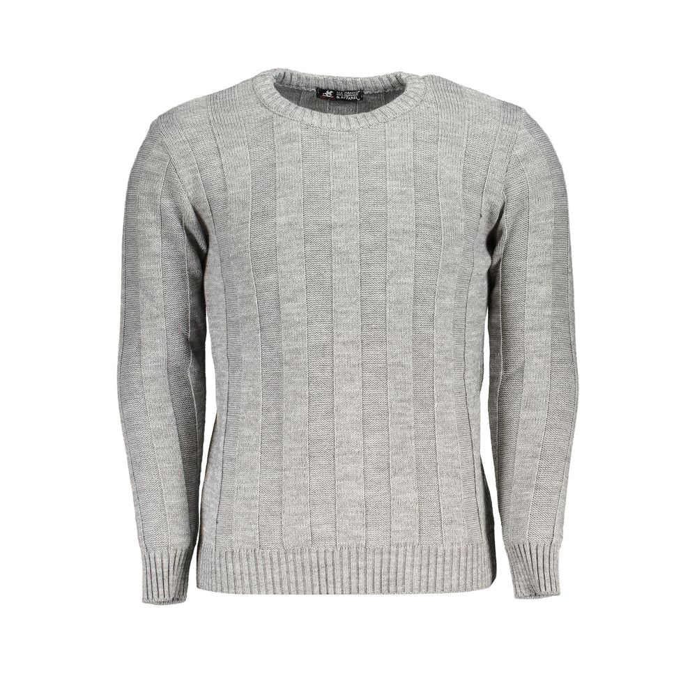 Pull en tissu gris US Grand Polo