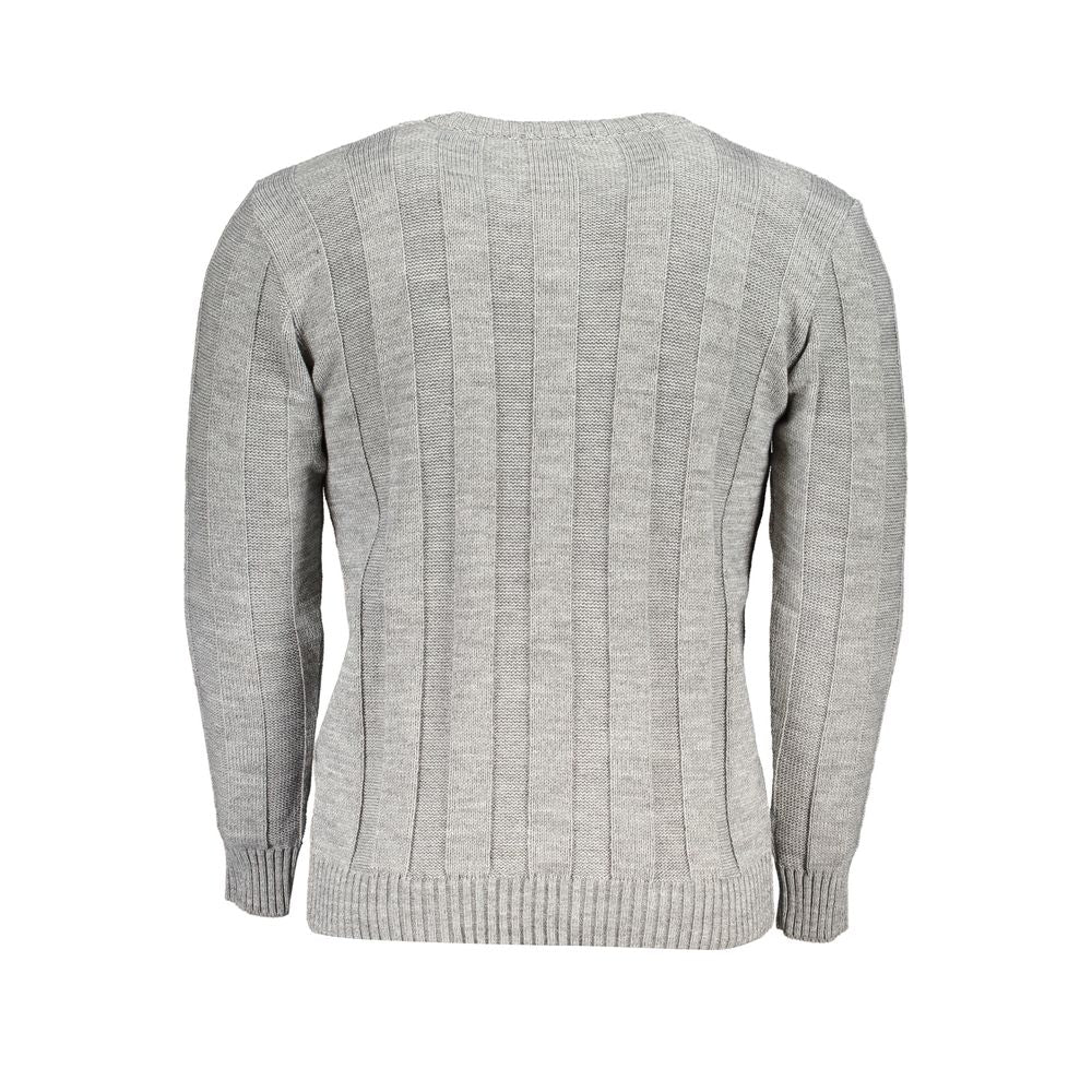 Pull en tissu gris US Grand Polo