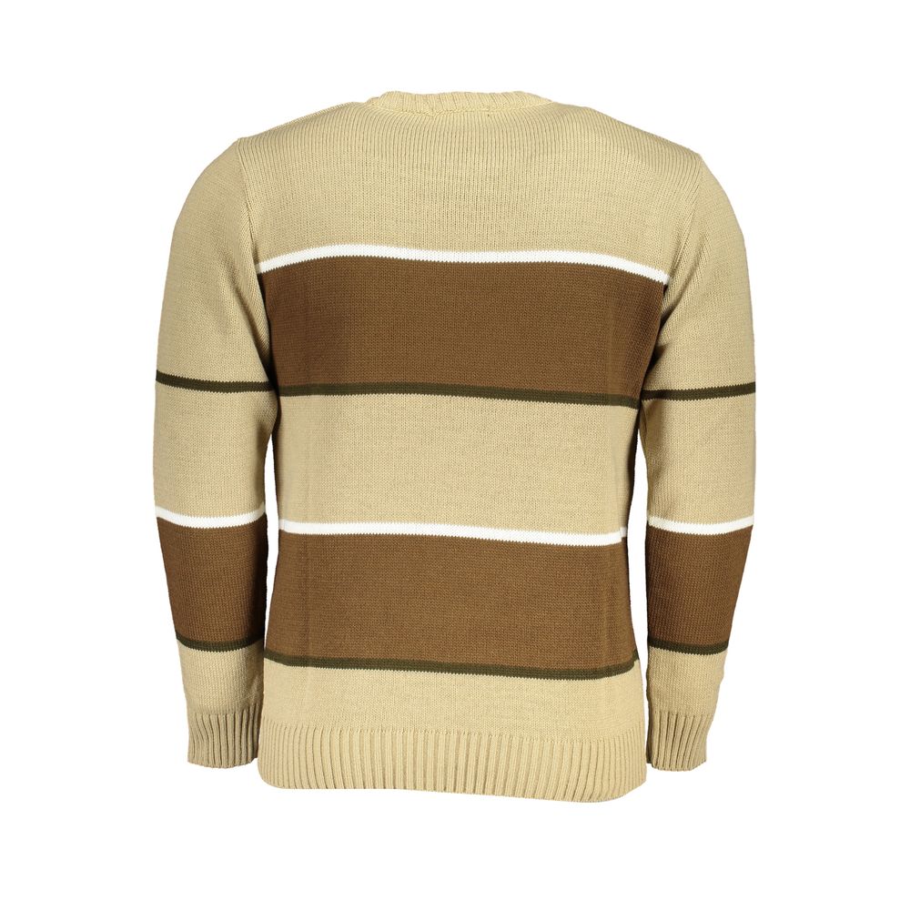 Pull en tissu beige US Grand Polo